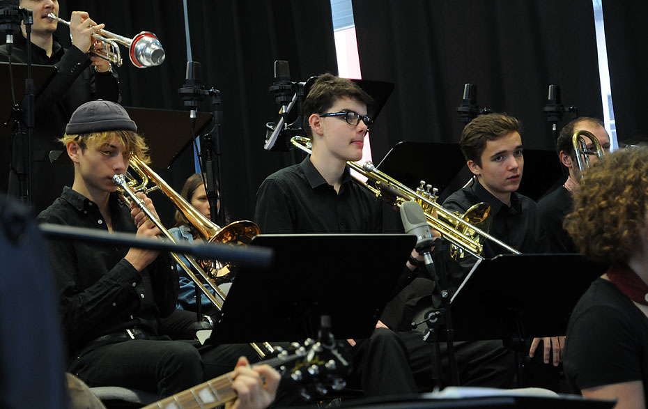 Foto: Lajjazzo und Junior Big Band 04.11.2018