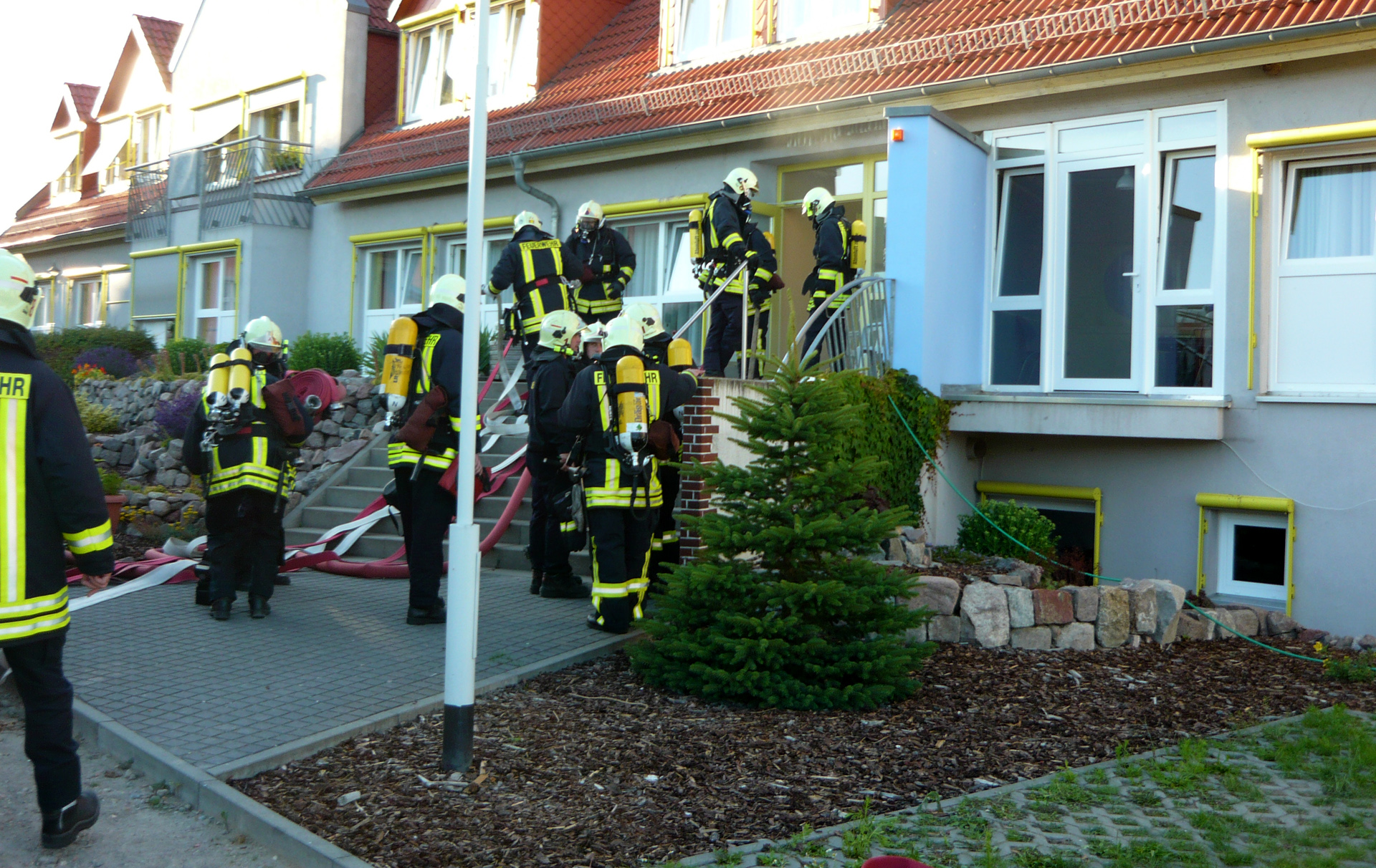Auslösung einer Brandmeldeanlage Auslösung einer Brandmeldeanlage