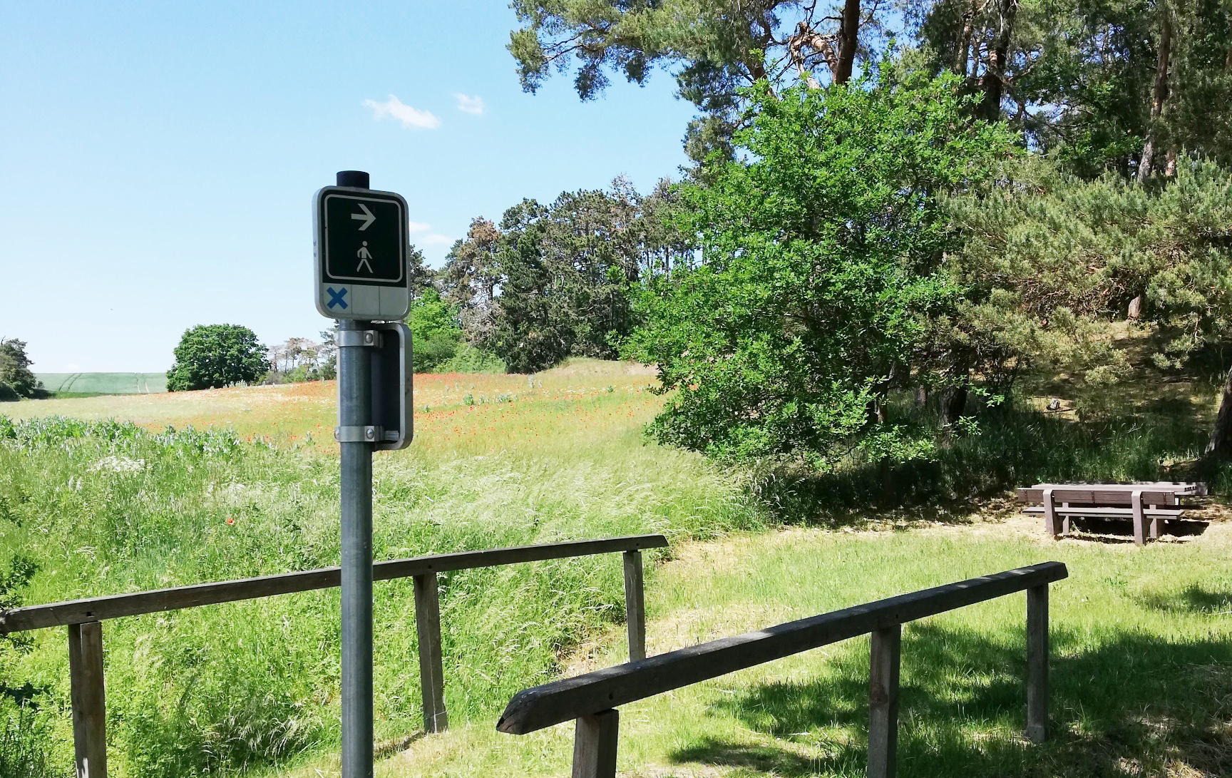 Foto: Rastplatz bei Criewen
