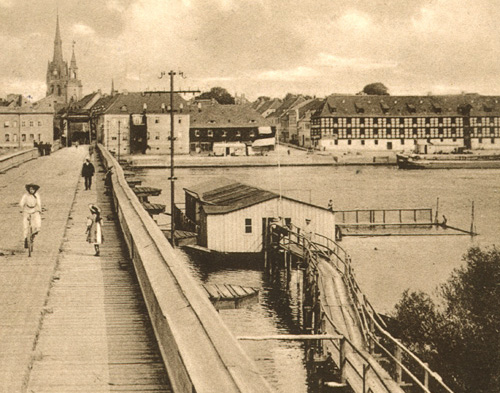 Foto: Badeanstalt vor 1911