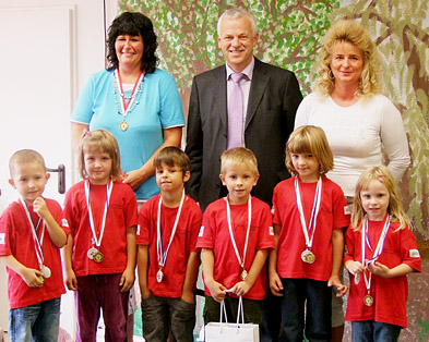 Foto: Gewinner der KinderSportSpiele