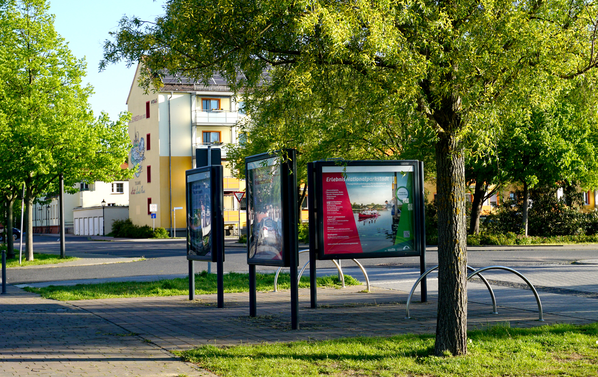 Foto: Infotafeln am Alten Markt