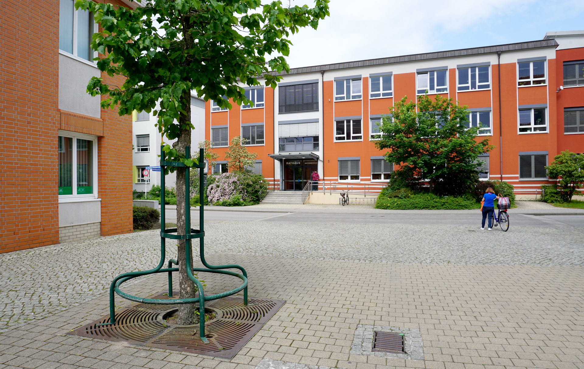 Foto: Linker Flügel des Rathauses Foto: Linker Flügel des Rathauses