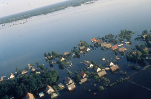 Foto: Sommerhochwasser 1997