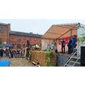 Foto: 5 Personen auf der Bühne