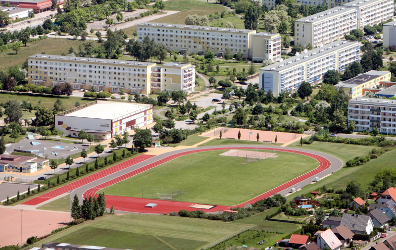 Luftbild: Freizeit- und Sportzentrum Külzviertel
