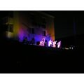 Foto: Lichtshow auf einem Wohnhaus