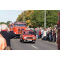 Foto: Zwei historische Einsatzfahrzeuge der Feuerwehr