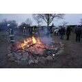 Foto: Lagerfeuer im Biologischen Schulgarten