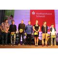 Foto: geehrte Sportler auf der Bühne