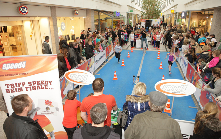 Foto: speed4-Parcours im Oder-Center