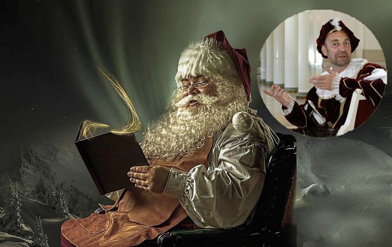 Foto: Weihnachtsmann liest / Jeromino