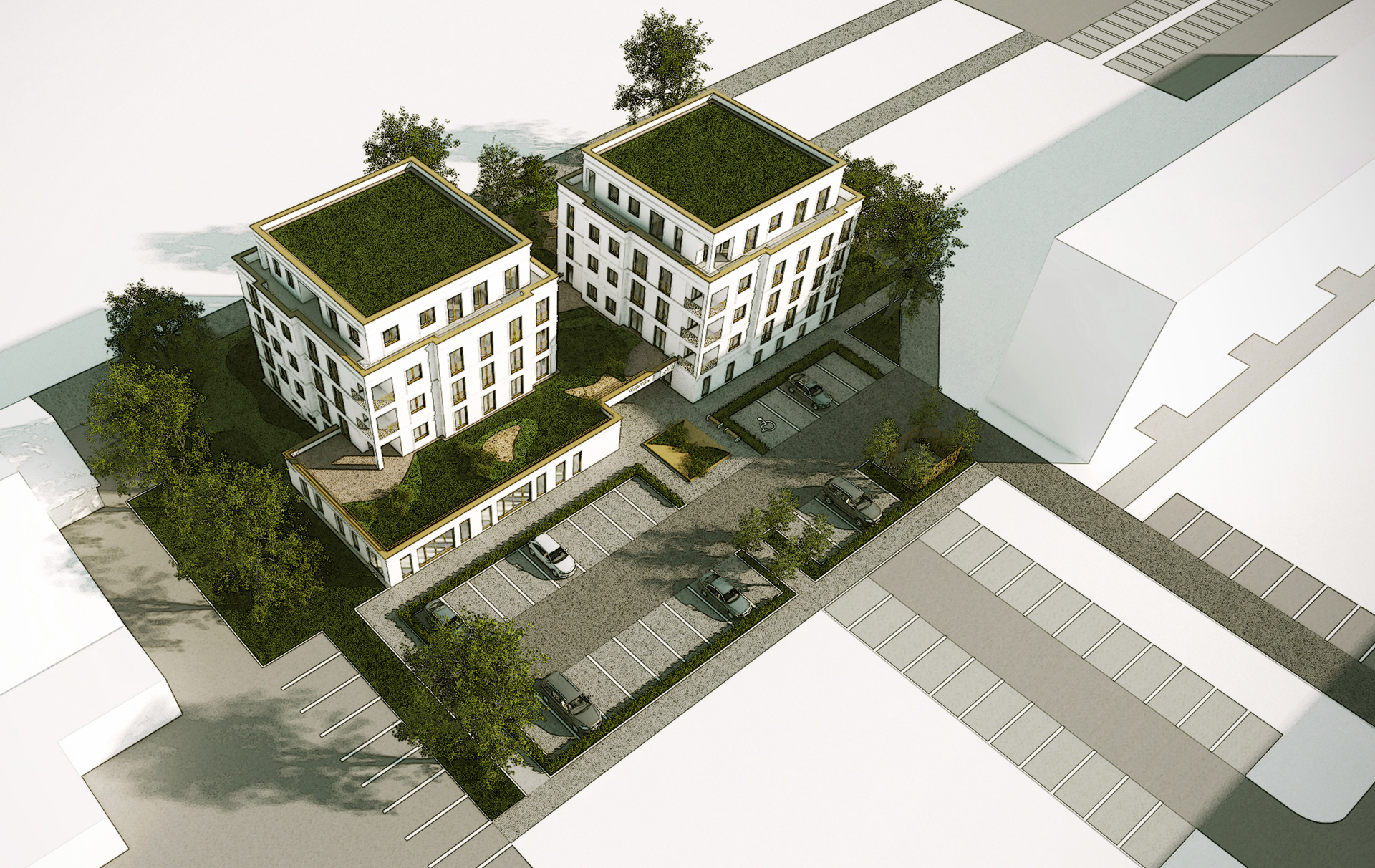 Grafik: Ansicht von oben